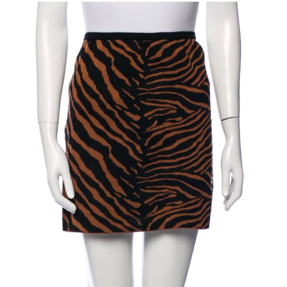 M Missoni Animal Print Mini Skirt